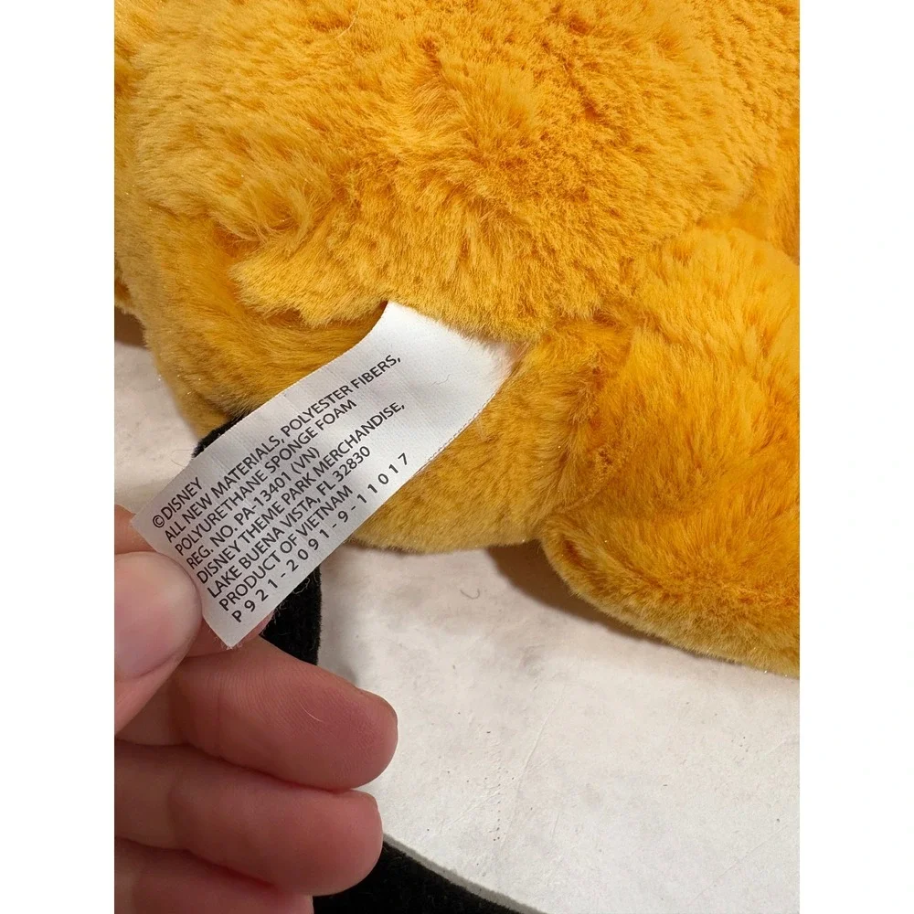 Disney Parks Pluto Plush Dog Stuffed Animal Disneyland Walt Disney World 12 inch